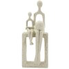 Mauro Ferretti Statuetta Maternità 10x7x26 cm crema Polyresin Decorazione