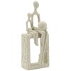 Mauro Ferretti Statuetta Maternità 10x7x26 cm crema Polyresin Decorazione