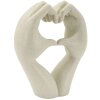 Mauro Ferretti Scultura Amore Stones 16,5x7x20 cm crema