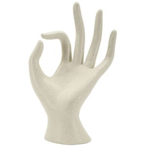 Mauro Ferretti Scultura OK Stons 14x10x24 cm crema