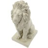 Mauro Ferretti Scultura Leone Stons 17,5x25x40 cm crema