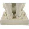 Mauro Ferretti Scultura Leone Stons 17,5x25x40 cm crema