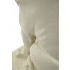 Mauro Ferretti Scultura Leone Stons 17,5x25x40 cm crema