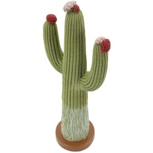 Mauro Ferretti Statuetta decorativa Cactus Stons 16,5x11x45 cm verde