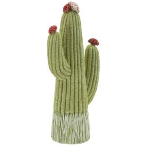 Mauro Ferretti Statuetta decorativa Cactus Stons 13x7x25 cm verde