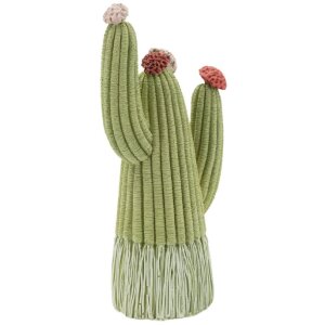 Mauro Ferretti Statuetta decorativa Cactus Stons 10,5x6,5x20,5 cm verde