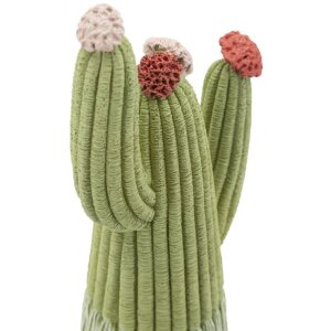 Mauro Ferretti Statuetta decorativa Cactus Stons 10,5x6,5x20,5 cm verde