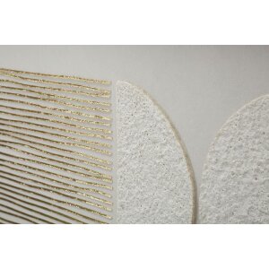 Mauro Ferretti Quadro su tela con cornice Astratto 60x3x60 cm