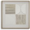 Mauro Ferretti Quadro su tela con cornice Astratto 60x3x60 cm