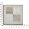 Mauro Ferretti Quadro su tela con cornice Astratto 60x3x60 cm