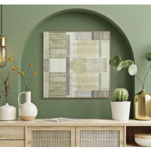 Mauro Ferretti Quadro con cornice Linien 60x3x60 cm