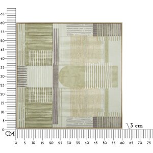 Mauro Ferretti Quadro con cornice Linien 60x3x60 cm