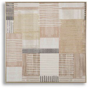 Mauro Ferretti Quadro con cornice Linien 60x3x60 cm
