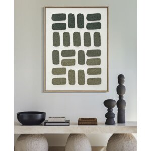 Mauro Ferretti Quadro 3D su tela con cornice 60x2,9x80 cm
