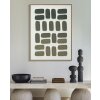 Mauro Ferretti Quadro 3D su tela con cornice 60x2,9x80 cm