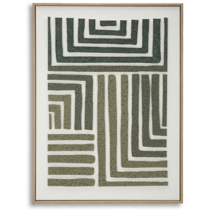 Mauro Ferretti Quadro 3D su tela con cornice 60x2,9x80 cm