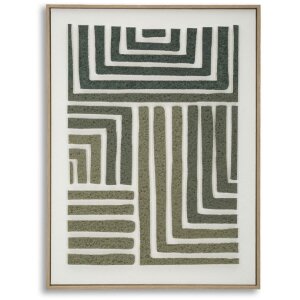 Mauro Ferretti Quadro 3D su tela con cornice 60x2,9x80 cm