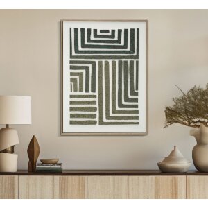 Mauro Ferretti Quadro 3D su tela con cornice 60x2,9x80 cm
