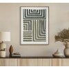 Mauro Ferretti Quadro 3D su tela con cornice 60x2,9x80 cm