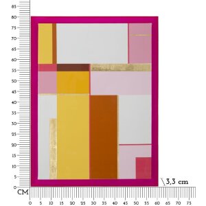 Mauro Ferretti Quadro acrilico con cornice 60x3,3x80 cm