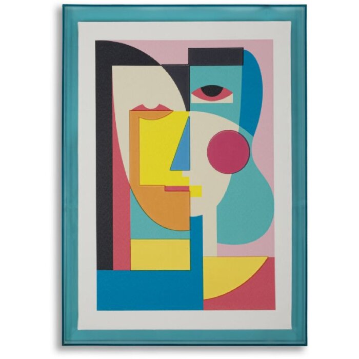 Mauro Ferretti Quadro Picassy con cornice 50x3,3x70 cm
