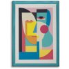 Mauro Ferretti Quadro Picassy con cornice 50x3,3x70 cm