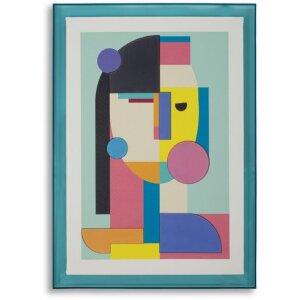 Mauro Ferretti Quadro Picassy con cornice 50x3,3x70 cm