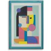 Mauro Ferretti Quadro Picassy con cornice 50x3,3x70 cm