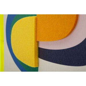Mauro Ferretti Quadro Pop Art con cornice 50x3,3x70 cm