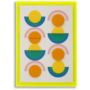 Mauro Ferretti Quadro Pop Art con cornice 50x3,3x70 cm
