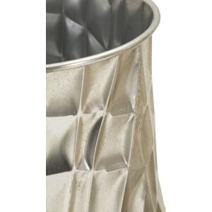 Mauro Ferretti Set di vasi argento 3 pezzi Ø35x38,5 / Ø27,5x33 / Ø18,5x26,5 cm