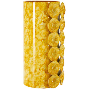 Mauro Ferretti Vaso Drop 16x15x33 cm giallo