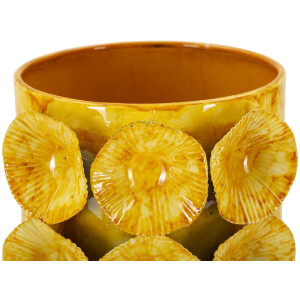 Mauro Ferretti Vaso Drop 16x15x33 cm giallo