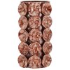 Mauro Ferretti Vaso Drop rosso 12,5x12,5x24 cm