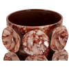 Mauro Ferretti Vaso Drop rosso 12,5x12,5x24 cm