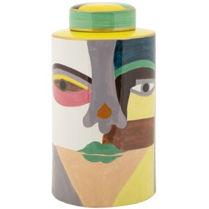 Mauro Ferretti Vaso Piccassy Colorato Ø19x33 cm