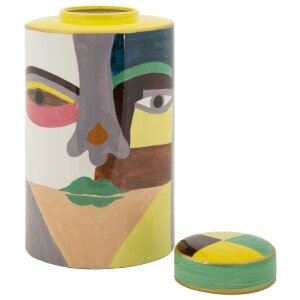 Mauro Ferretti Vaso Piccassy Colorato Ø19x33 cm