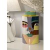 Mauro Ferretti Vaso Piccassy Colorato Ø19x33 cm