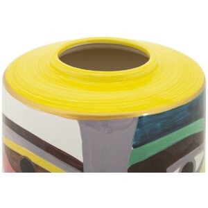 Mauro Ferretti Vaso Piccassy Colorato Ø19x28 cm