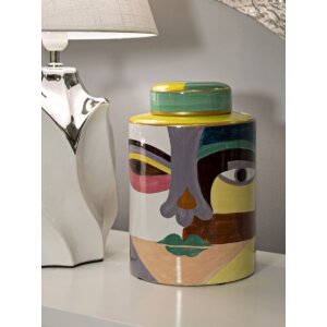Mauro Ferretti Vaso Piccassy Colorato Ø19x28 cm
