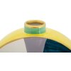Mauro Ferretti Vaso Piccassy colorato rotondo 28x9x33 cm