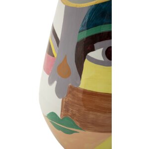 Mauro Ferretti Vaso Piccassy Color Fett Ø19x24,5 cm