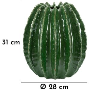 Vaso Sfera Cactus Mauro Ferretti Ø28x31 cm