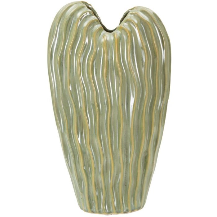 Mauro Ferretti Vaso Venedig 22x10x39 cm verde
