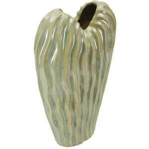 Mauro Ferretti Vaso Venedig 22x10x39 cm verde