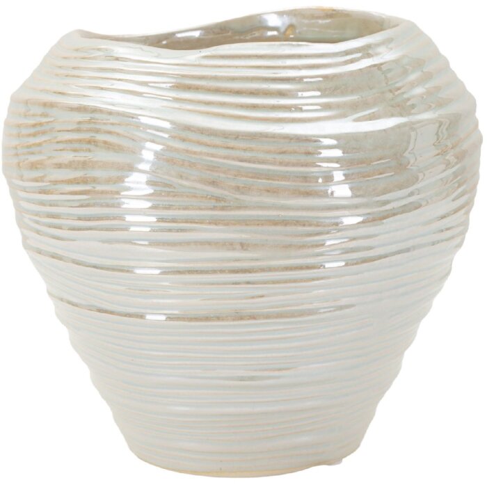 Mauro Ferretti Vaso Perly rotondo Ø 22x20 cm