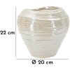 Mauro Ferretti Vaso Perly rotondo Ø 22x20 cm