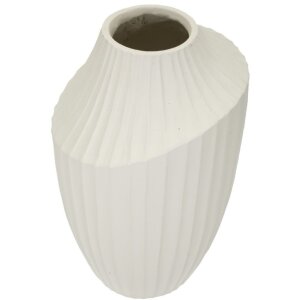 Mauro Ferretti Vaso Eis Ø 22,5x38 cm crema