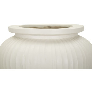 Mauro Ferretti Vaso Chil Ø 48x38 cm crema