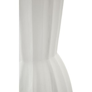 Mauro Ferretti Vaso Glint Ø 25x50 cm bianco